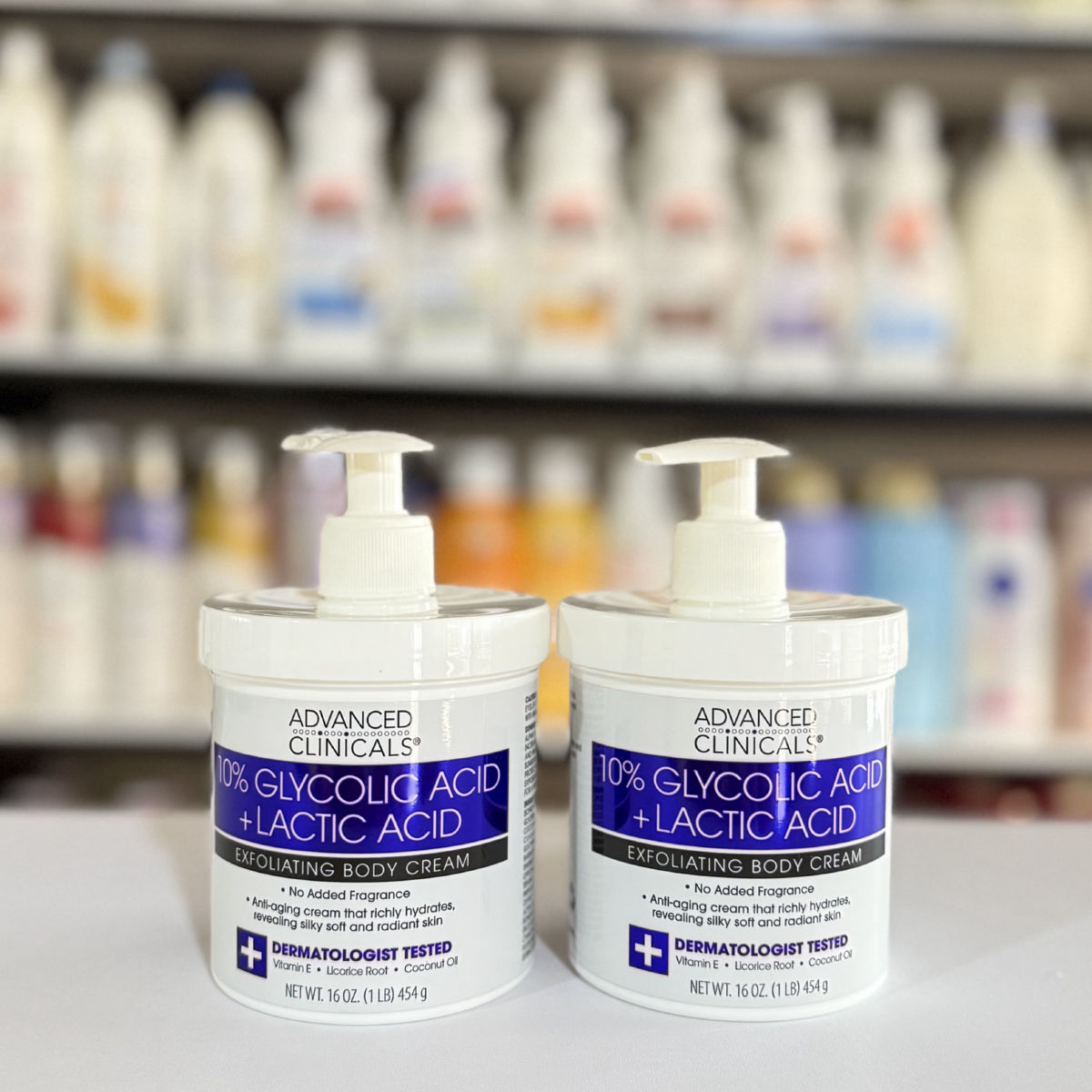 Advanced Clinical 10% Glycolic Acid + Lactic Acid