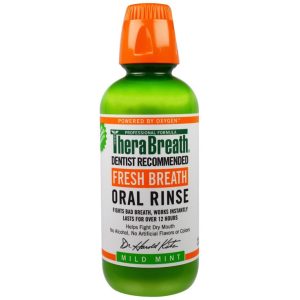 TheraBreath, Fresh Breath, Oral Rinse, Mild Mint, 16 fl oz (473 ml)
